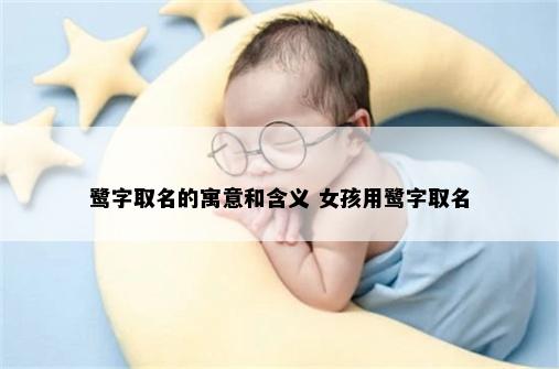 鹭字取名的寓意和含义 女孩用鹭字取名
